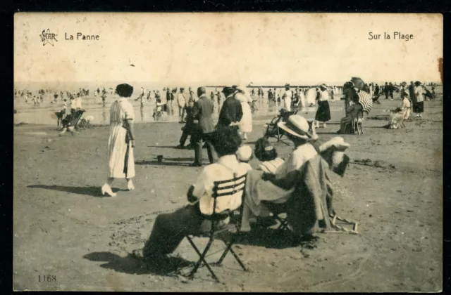 CPA - Carte Postale - Belgique - La Panne - Sur la Plage (CP23735OK)