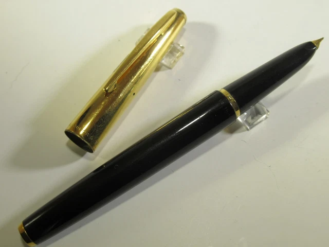 Stylo Plume Waterman Lady Patricia Plaqué Or - Plume Or 18 Carats - État Comme Neuf