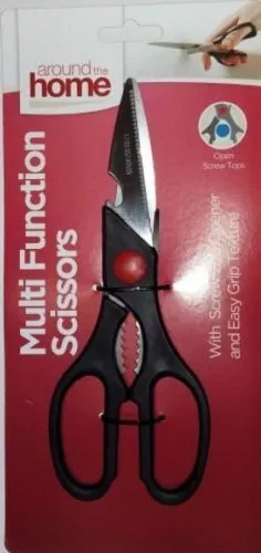 Multi-functional Kitchen Scissors Chicken Bone Shears/ Bottle Opener/ Nutcracker