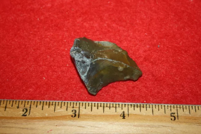 Palaeolithic ACHEULEAN stone age flint tool scraper from Kent 450,000 years #7