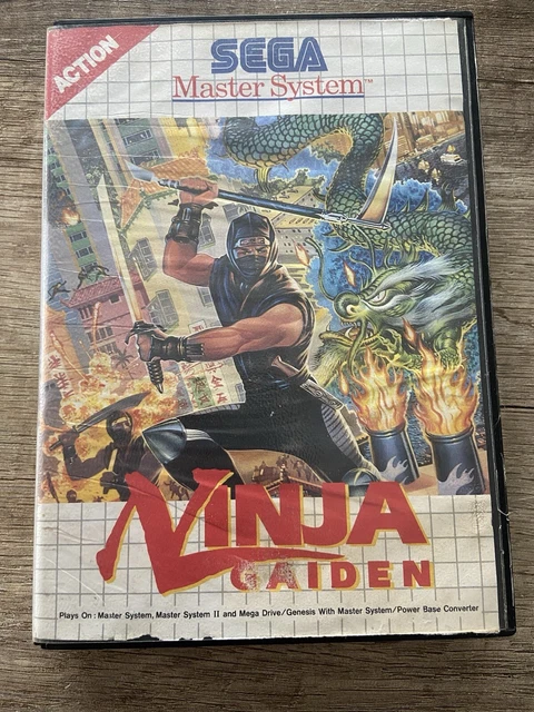 Jeu The Ninja Pour Sega Master System – Sans Notice – Très Bon état – Éditeur Sega