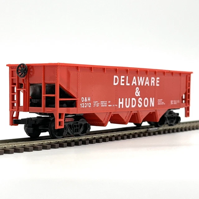 Bachmann Delaware Hudson 4 Bay Open Hopper D&H 12312 HO Scale