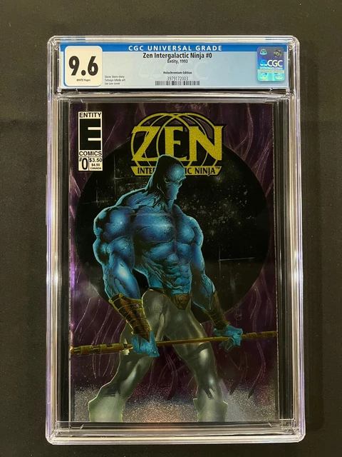 Zen Intergalactic Ninja #0 CGC 9.6 (1993) - Holochromium Edition
