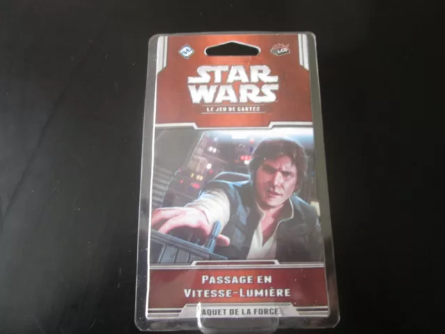 STAR WARS le jeu de cartes passage en vitesse lumiere Paquet de la force