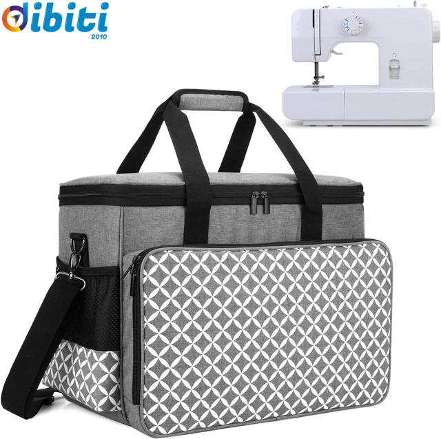 Luxja Borsa Trasporto Per Macchina Da Cucire Con Trolley - Imbottita, Antigraffio, Per Singer E Brother - Foto 9