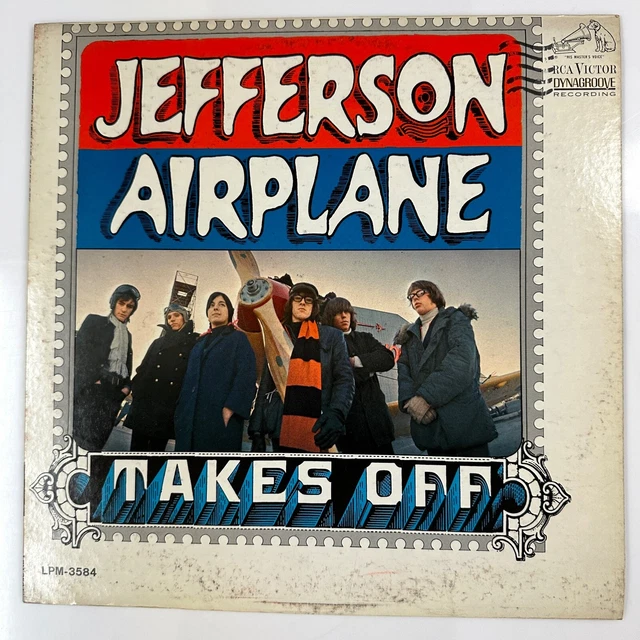 TAKES OFF LP Record Vinyl Jefferson Airplane RCA Victor 3584 74.79