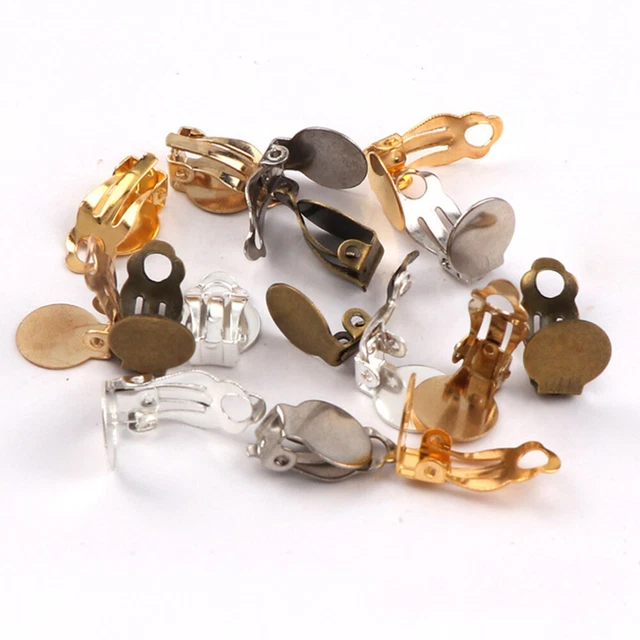 20 Pcs Konverter Für Ohrclips Frosch Manschette Schmuck Ohrringe
