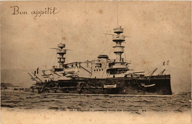 CPA Ancienne Cherbourg – Arsenal Maritime – Le Poste Des Torpilleurs – Bateaux