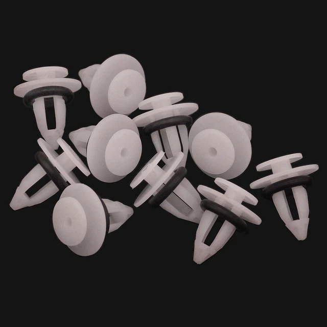 10 Clips De Garniture Intérieur Hayon BMW Série 5 - VVO, Noir, Plastique, Numéro OE 51498166702