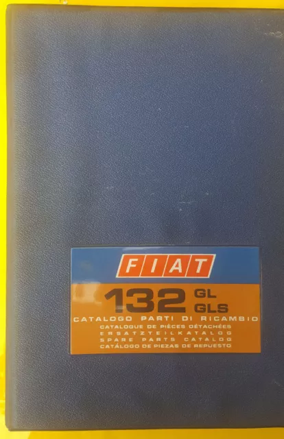 Catálogo de Piezas Repuesto/Piezas Repuesto Libro Fiat 132 1974, 75, 76