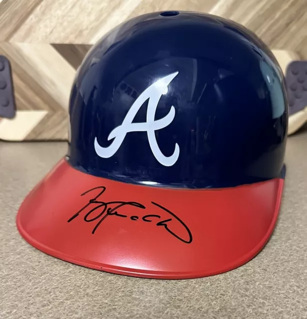 Atlanta Braves Terry Pendleton JSA Autograph Coaches Baseball Helmet