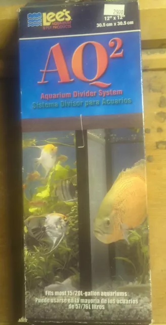 Lee's AQ² Aquarium Divider System 12"x12" For Quarantine/Separation - 15/20GAL -