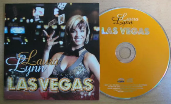 LAURA LYNN Las vegas 2-track CD Single Card sleeve