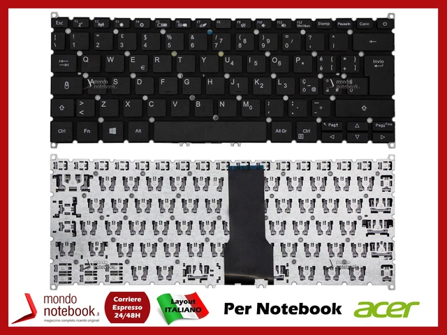 Clavier AZERTY Français Neuf Pour Acer Swift 3 SF314-58 / SF314-58G - Remplacement