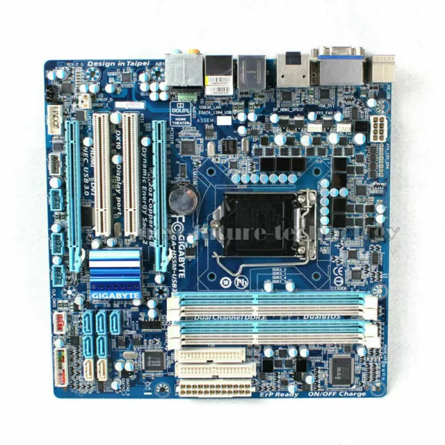 GIGABYTE GA-H55M-USB3 LGA 1156 DDR3 USB3.0 Intel H55 Micro ATX Motherboard