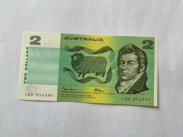 Ticket Australia 2 Dollars (10-12/1)