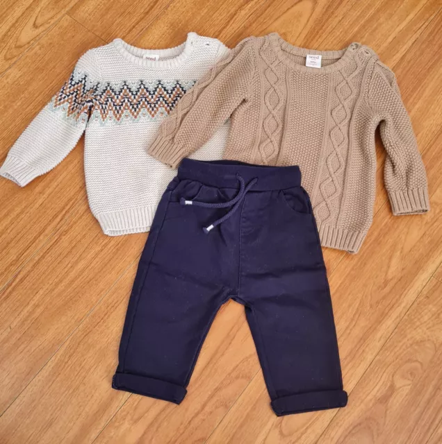 Seed Heritage Baby Jumpers And Pants Size 0 6-12 Months