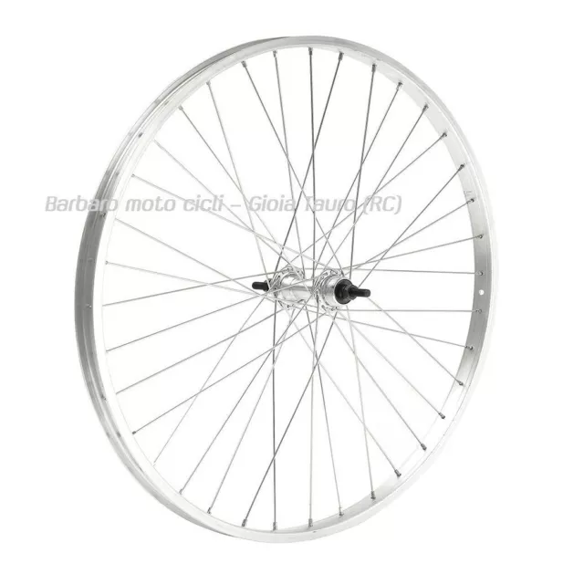 Ruota Cerchio Posteriore Bici Bicicletta 5 / 6 Velocita' Mtb 20" Pollici