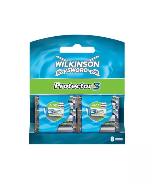 Wilkinson Sword Protector 3 Blades - Pack of 8 Blades