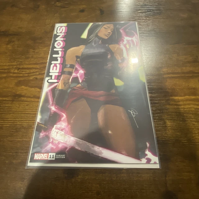 Hellions #11 * Nm+ * Psylocke Gerald Parel Trade Dress Exclusive Variant X-Men