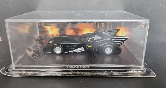 EAGLEMOSS BATMAN MOVIE BATMOBILE 1/43 Batman Automobilia Sealed Collection