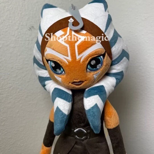 DISNEY + EXCLUSIVE Star Wars Ahsoka Tano 16” Plush Doll Ahsoka 2023 New