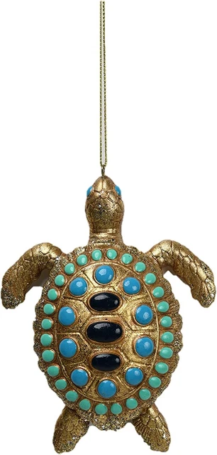 Comfy Hour Under The Sea Collection Resin Ocean Wild Animal Turtle Christmas