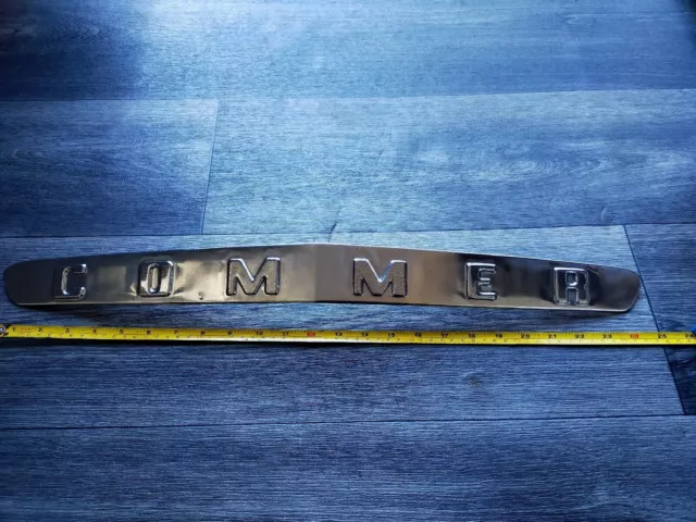 Mk1 Commer Ts3 Cab Panel Chrome Badge Emblem Used V Good Condition.