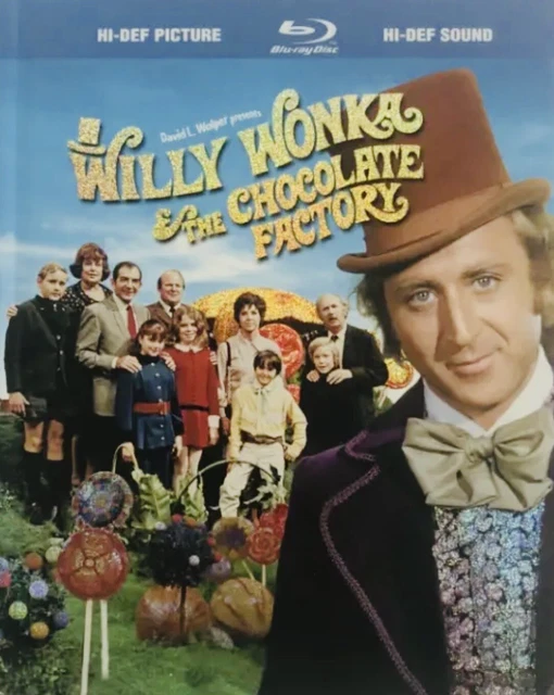 WILLY WONKA AND The Chocolate Factory RARE Digibook (Bluray, 2009