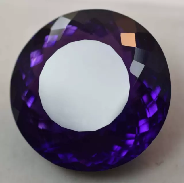 Large Purple Amethyst 77.35 CT Round Cut Loose Gemstone Gift for Women Daughter 3