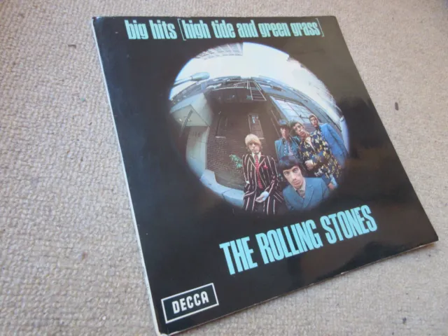 The Rolling Stones Big Hits High Tide Lp UK Mono 1st Press [Ex/Ex+]