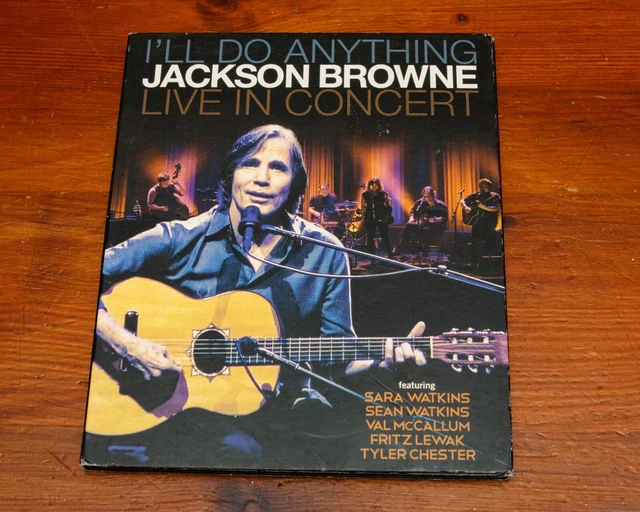 Blu-ray Jackson Browne / I'LL DO ANYTHING LIVE Album IN