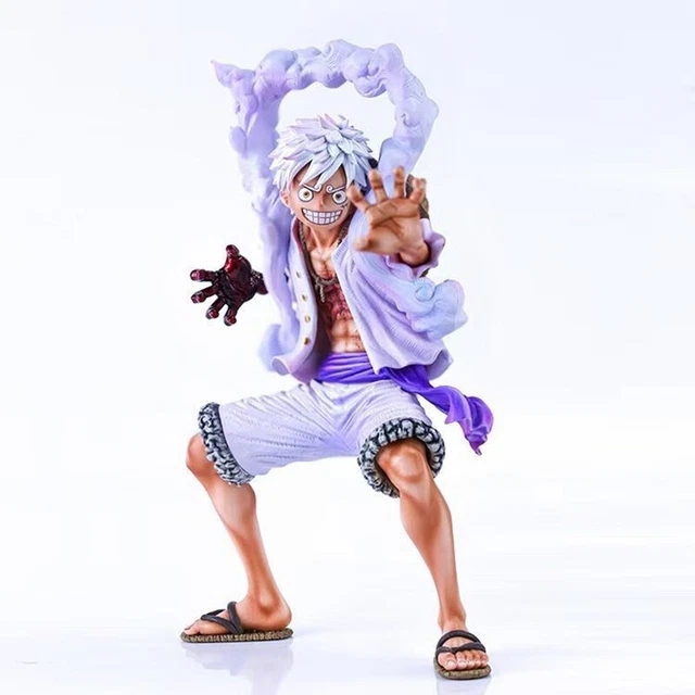 ONE PIECE SUN God Nika Monkey D Luffy Gear 5 Anime Action Figure Statue ...