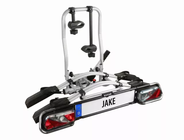 Eufab Fahrradträger JAKE für 2 Fahrräder erweiterbar klappbar 60kg E-Bike