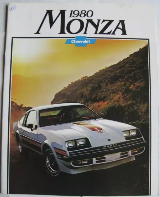 CHEVROLET Monza 1980 Car Sales Brochure Jul 1979 USA #3908