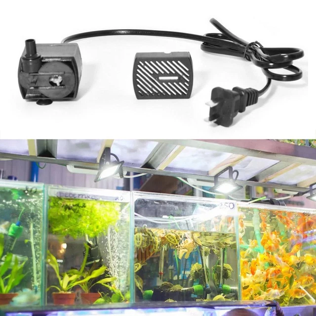 Mini Pompe à Eau USB 5V Q-BAIHE JT-180A Submersible Amphibie Sans Balais