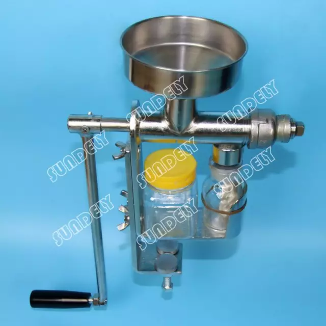 Mini Manual Oil press machine Oil Press Household Stainless Steel Oil Extractor