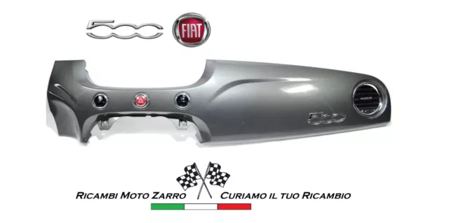 Plancia cruscotto cover modanatura completa di bocchette per auto Fiat 500 2007