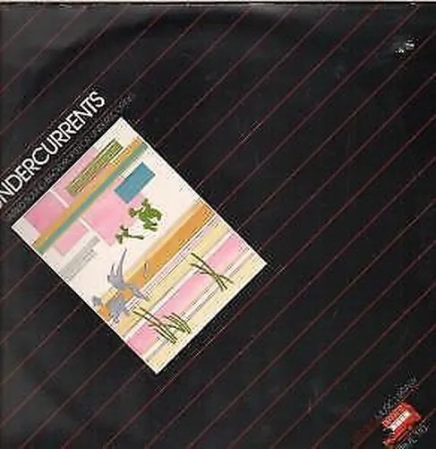 Various Artists Undercurrents LP vinyl UK Red Bus 1983 sleeve has sticker tear
