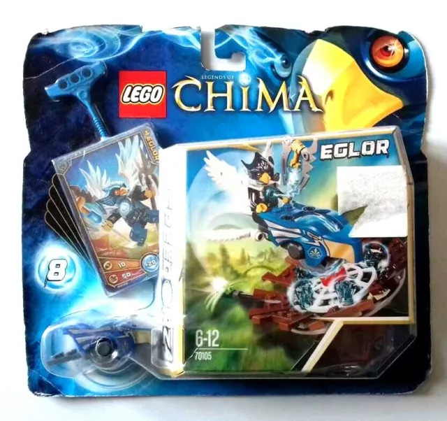 Lego chima salto nel nido 70105 "scatola usurata"