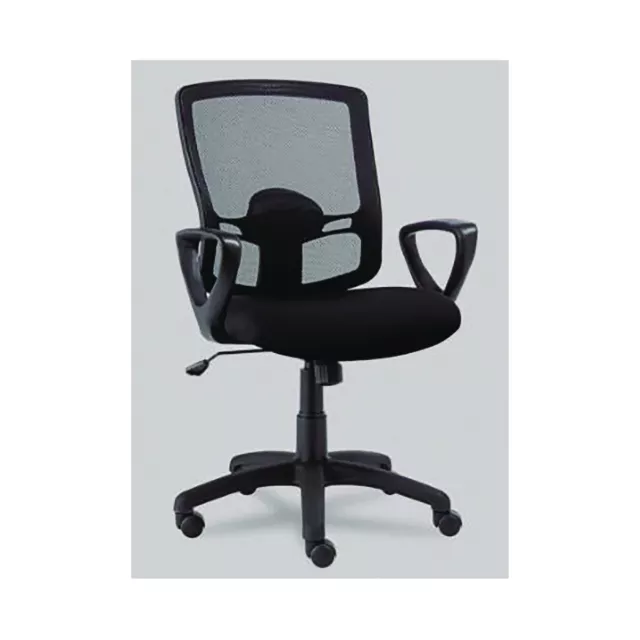 Alera Alera Etros Series Mesh Mid-Back Swivel/Tilt Chair, Black 2