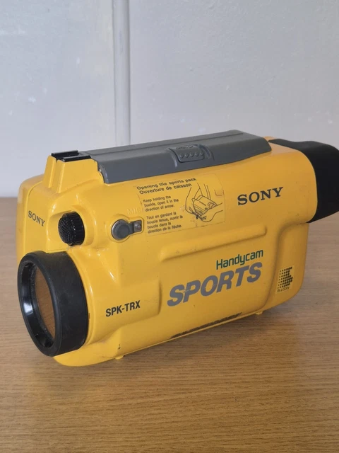 SONY SPK-TRX YELLOW Sports Pack Waterproof Camera Case Video