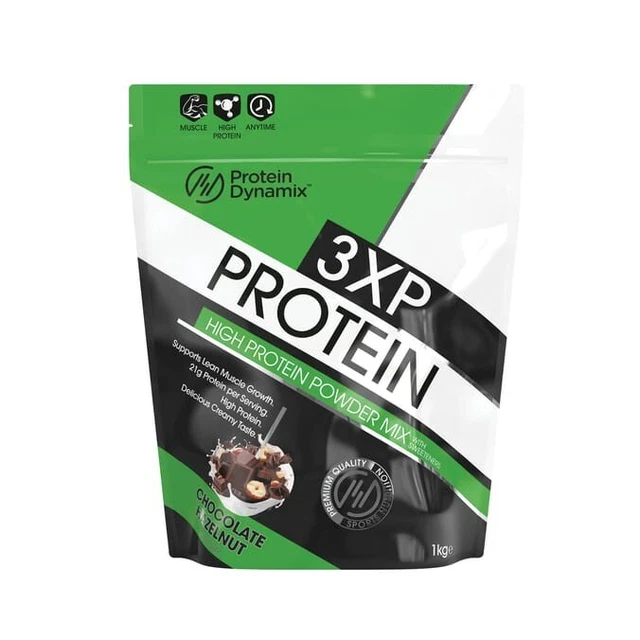 PROTEIN DYNAMIX: 3XP High Protein Powder Mix 2kg - Chocolate Hazelnut £ ...