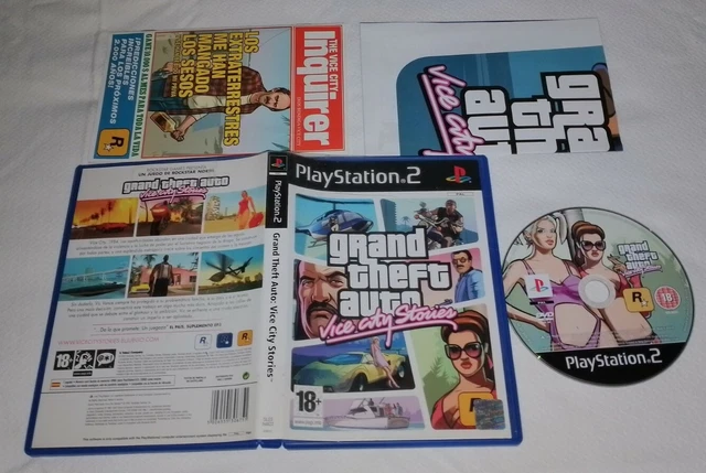 Grand Theft Auto VICE CITY STORIES ps2 pal España playstation 2 gta