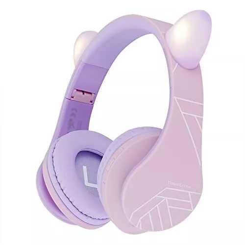 PowerLocus Kids Headphones, P2 Bluetooth Headphones for Kids with Volume Limit