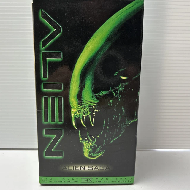 ALIEN SAGA VHS 3 Video Tape Box Set Aliens SciFi Ridley Scott 1998