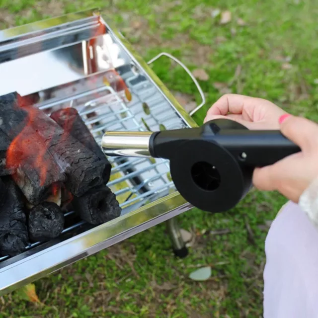 Outil de flux d'air pratique barbecue petit ventilateur pour une expérience de