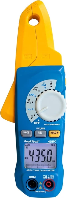 PeakTech 4350 ? True RMS Stromzange 80A AC/DC, Digital Multimeter,