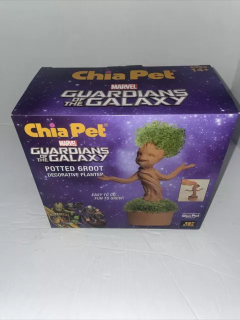 Potted Groot Guardians of the Galaxy Chia Pet Plant Bust Marvel Avengers Gift