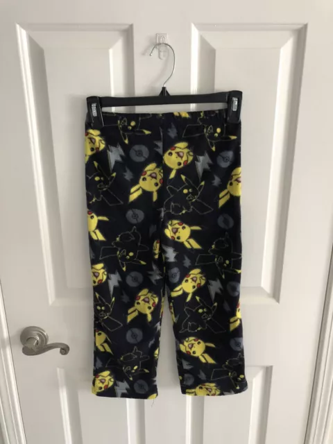 Pokemon Pikachu Pajama Pants Youth Size 8 Pre- Owned.